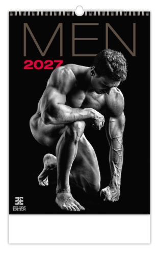 Nástěnný kalendář - Men 2027 (designový kalendář na zeď)