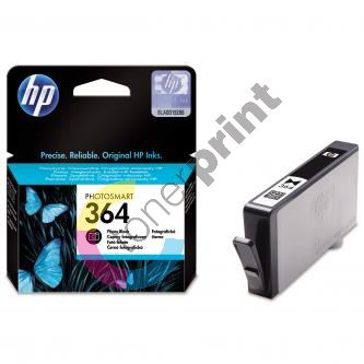 Inkoustová cartridge HP CB317EE Photosmart B8550, C5380, photo černá, No. 364, originál