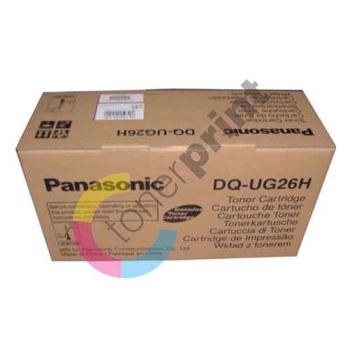 Toner Panasonic DQ-UG26H, black, originál 1