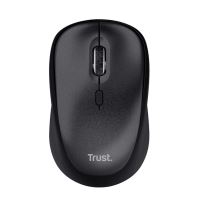 Bezdrátová optická myš Trust TM-201, 1600 DPI, tichá, USB, černá