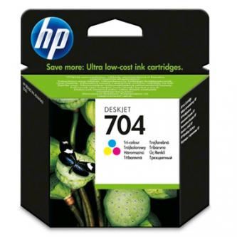 Originální cartridge HP 704 (CN693AE), tříbarevná, 200 stran