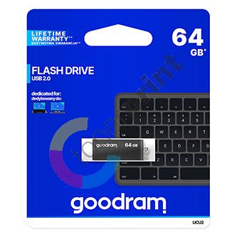 64GB Goodram UCU2, USB flash disk 2.0, černý