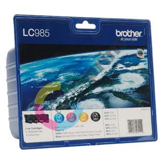 Cartridge Brother LC-985VALBP, CMYK, originál 1