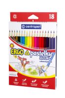 Školní pastelky Centropen 9521, trojhranné, 18 ks