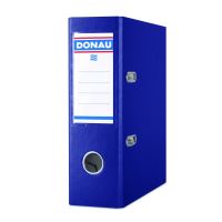 Pákový pořadač Donau Master, A5, 75 mm, PP, tmavě modrý