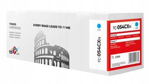 Toner kompatibilní Canon 054H C, 3027C002, TB Print, azurový, LBP621Cw/MF645Cx