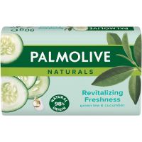 Palmolive Naturals Green Tea &amp; Cucumber tuhé mýdlo, 90 g