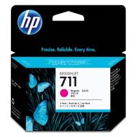 Inkoustové cartridge HP 711 (CZ135A), magenta, 3× 29 ml, 3 ks, originál