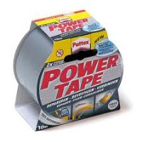 Lepící páska 50 mm x 10m Pattex Power tape, textilní stříbrná