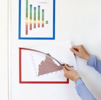 Magnetická kapsa na papír A4 černá (5)