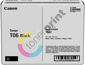 Toner Canon T06, 3526C002, black, originál 1