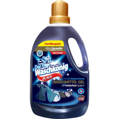 Prací gel Waschkönig BLACK prádlo 3,3l/110dávek