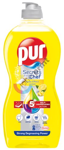 Pur Secrets of Chef Soda Effect Citron prostředek na mytí nádobí 450 ml