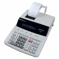 Kalkulačka Sharp CS2635RHGYSE, bílá, stolní s tiskem, dvanáctimístná (1)