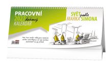 Stolní kalendář - Pracovní daňový kalendář - Svět podle Marka Simona 2027