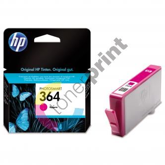 Inkoustová cartridge HP CB319EE Photosmart B8550, C5380, červená, No. 364, originál
