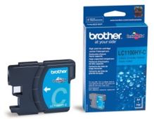 Inkoustová cartridge Brother LC-1100HYC, DCP-6690CW, MFC-6490CW, Cyan, originál