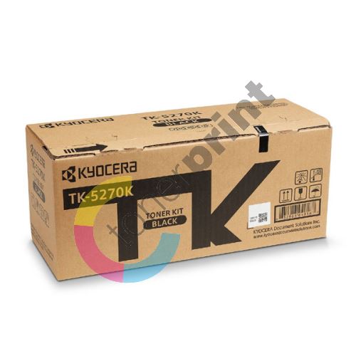 Toner Kyocera TK-5270K, 1T02TV0NL0, black, originál 1