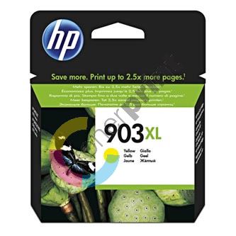 Inkoustová cartridge HP T6M11AE, OfficeJet Pro 6960, 6970, yellow, No.903XL, originál