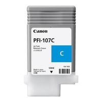Inkoustová cartridge Canon PFI-107C, 6706B001, cyan, 130 ml, originál Inkoustová cartridge Canon PFI-107C, 6706B001, cyan, 130 ml, originál