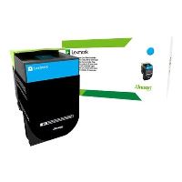 Toner Lexmark 70C2XCE, CS510de, CS510dte, cyan, originál