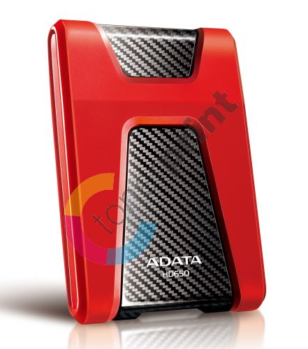ADATA 1TB HD650, Externí HDD, 2.5" USB 3.0, červený 1
