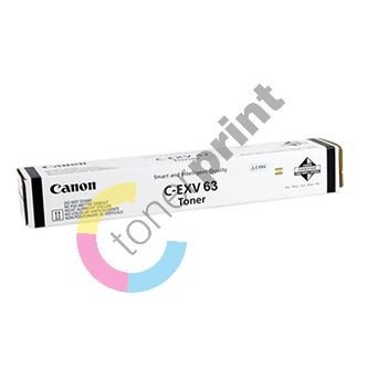 Canon originální toner CEXV63, black, 30000str., 5142C002, Canon iR 2725, 2723i, 2730i, O