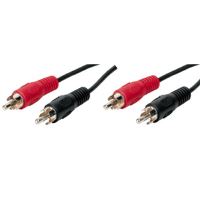 Audio Kabel cinch M 2x/cinch M 2x, 2,5 m