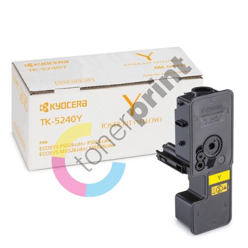 Toner Kyocera TK-5240Y, 1T02R7ANL0, yellow, MP print 1