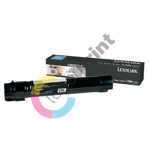 Toner Lexmark C950X2KG, originál 1