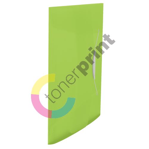 Desky na spisy Vivida, s gumičkou, zelená, 15 mm, A4, PP, Esselte 1