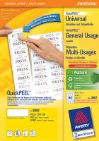 Univerzální etikety AVERY QuickPEEL 48,5x16,9 mm 100 listů A4 - 3667 10 (9)
