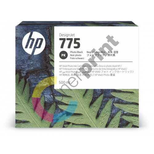 Cartridge HP 1XB21A, Photo Black, 775, originál 1
