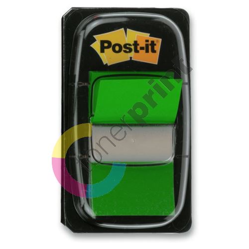 Záložka Post-It 25,4mm x 43,2mm 3M, 1bal/50ks zelená 1