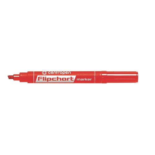 Značkovač Centropen 8560 červený, Flipchart