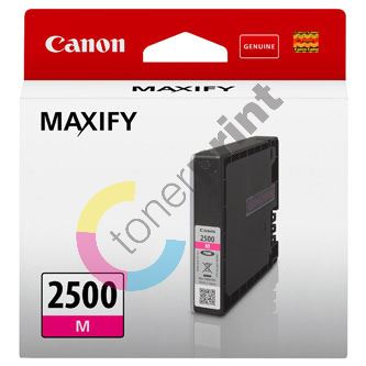 Inkoustová cartridge Canon PGI-2500M, Maxify iB4050, magenta, 9302B001, originál