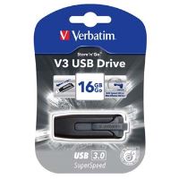 16GB Verbatim Store'n'Go V3, USB flash disk 3.0, 49172, černá 16GB Verbatim Store'n'Go V3, USB flash disk 3.0, 49172, černá