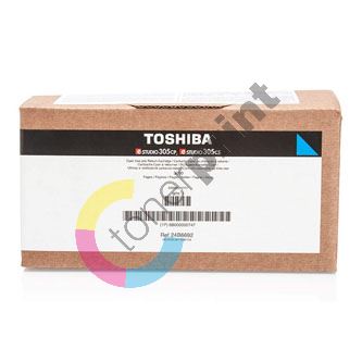 Toner Toshiba T-305PCR, e-studio 305, 306, cyan, 6B000000747, originál