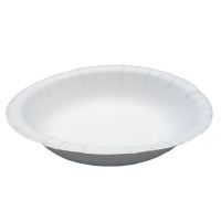 Papírový talíř hluboký na polévku / salát IDEAL (50 ks), ? 20 cm s tukovou bariérou (50 ks