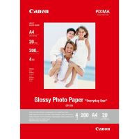 Canon Glossy Photo Paper, foto papír, lesklý, GP-501, bílý, A4, 210 g/m2, 20 ks