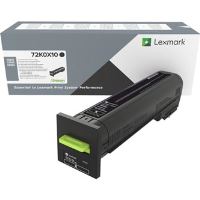 Toner Lexmark 72K0X10, CS820de, black, originál (1)