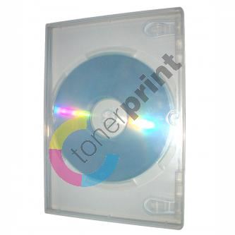 Box na 1ks DVD, 14mm, super clear