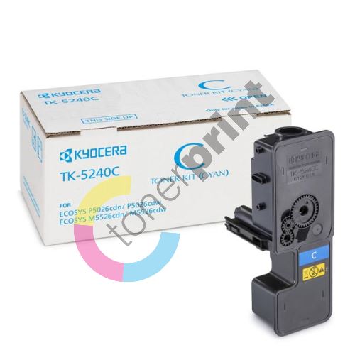 Toner Kyocera TK-5240C, 1T02R7CNL0, cyan, MP print 1