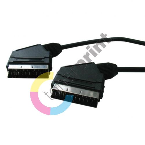 Audio/video kabel scart, M/M, 5m, LOGO 1