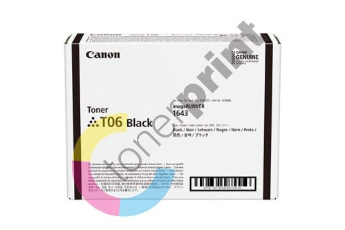 Toner Canon T06, 3526C002, black, originál 1