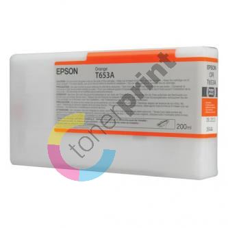 Inkoustová cartridge Epson Stylus Pro 4900, C13T653A00, orange, originál