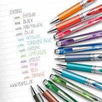 Pentel EnerGel BL77, gelové pero, světle zelené 3