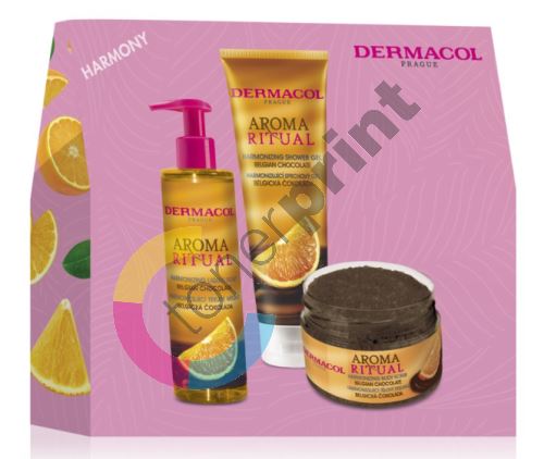 Dermacol Aroma Ritual Belgická čokoláda harmonizující tekuté mýdlo 250 ml + Belgická čokol