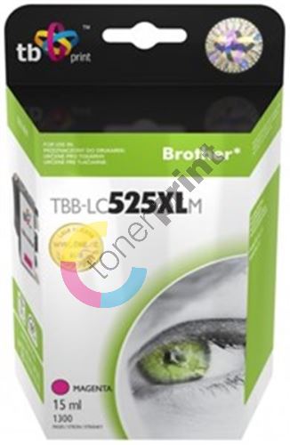 Kompatibilní cartridge TB s Brother LC525/535 MAGENT Nová