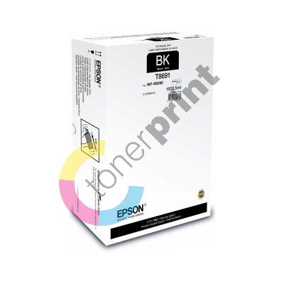 Inkoustová cartridge Epson C13T869140, WorkForce Pro WF-R8590, black, XXL, originál 1